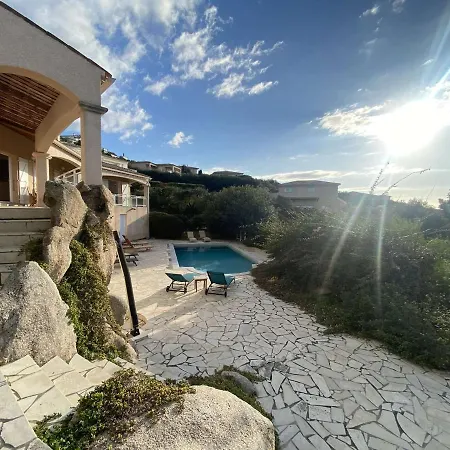 Superbe 5p Avec Wifi A Porticcio Pres Agosta - Fr-1-61-574 Villa *